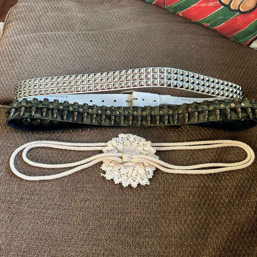 3 belts